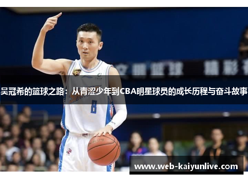 吴冠希的篮球之路：从青涩少年到CBA明星球员的成长历程与奋斗故事